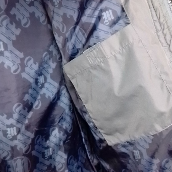 Makaveli branded Tupac long puffer coat XL gray - Picture 11 of 16